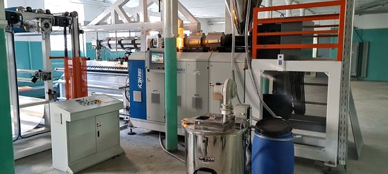 Thermoplastische Verdrängungs-Linie TPR 2M Carpet Backing MachineTPE für Jutefaser-Teppich